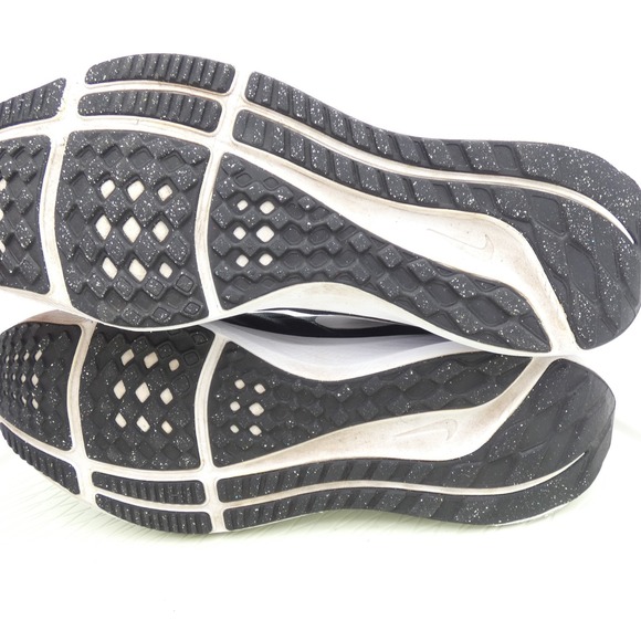 Nike Air Zoom Pegasus 39 DH4071-001 Mens 12 Running Shoes Black White Sneakers - Picture 7 of 9